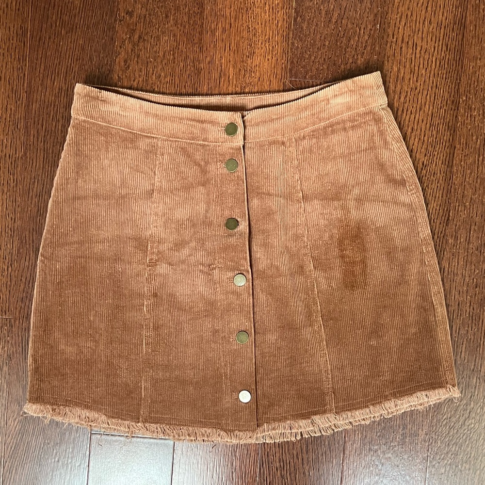 Corduroy Skirt